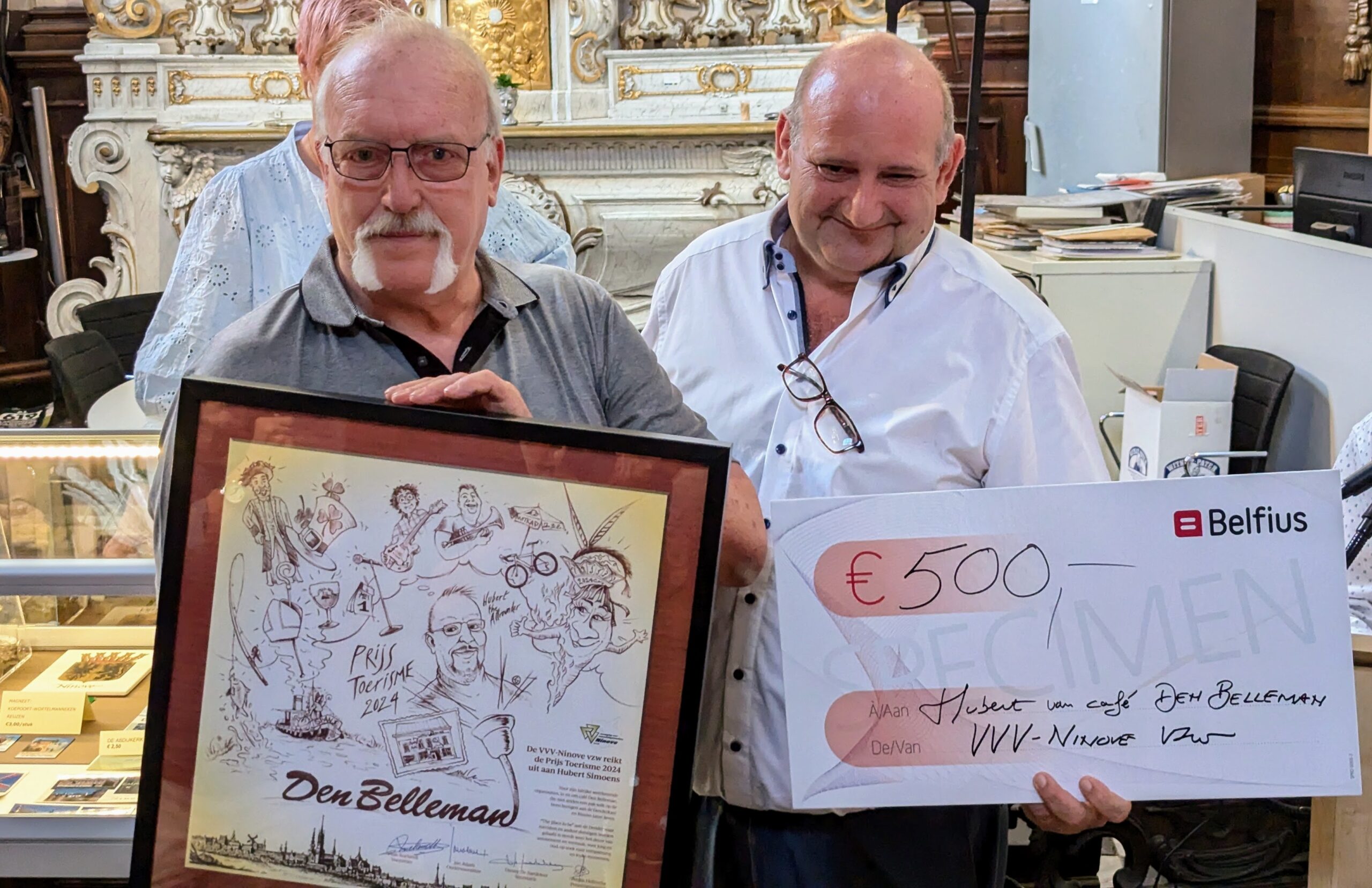 Hubert ‘Den Belleman’ wint prijs voor toerisme