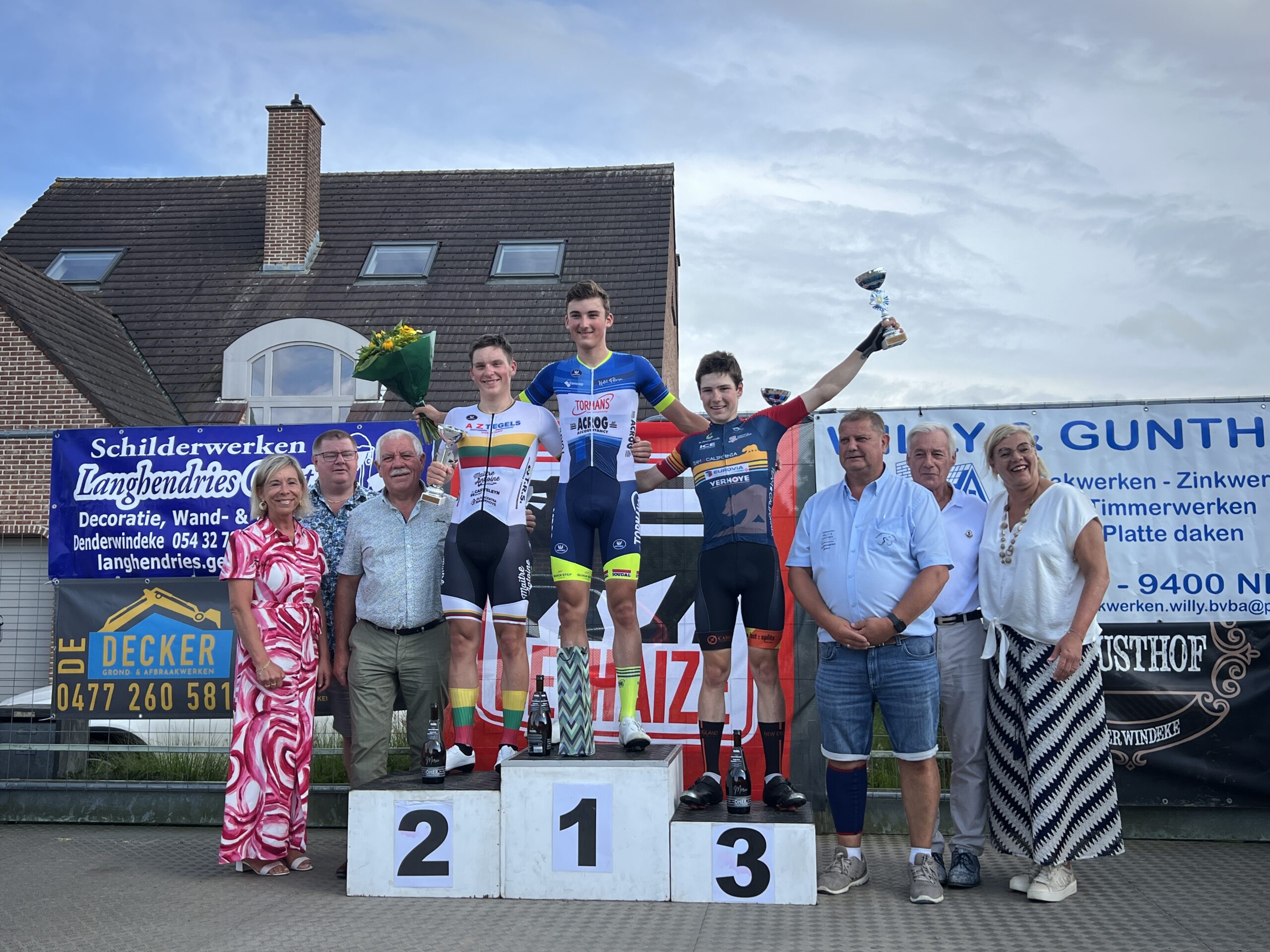 Jong wielertalent in Winnikse wedstrijden