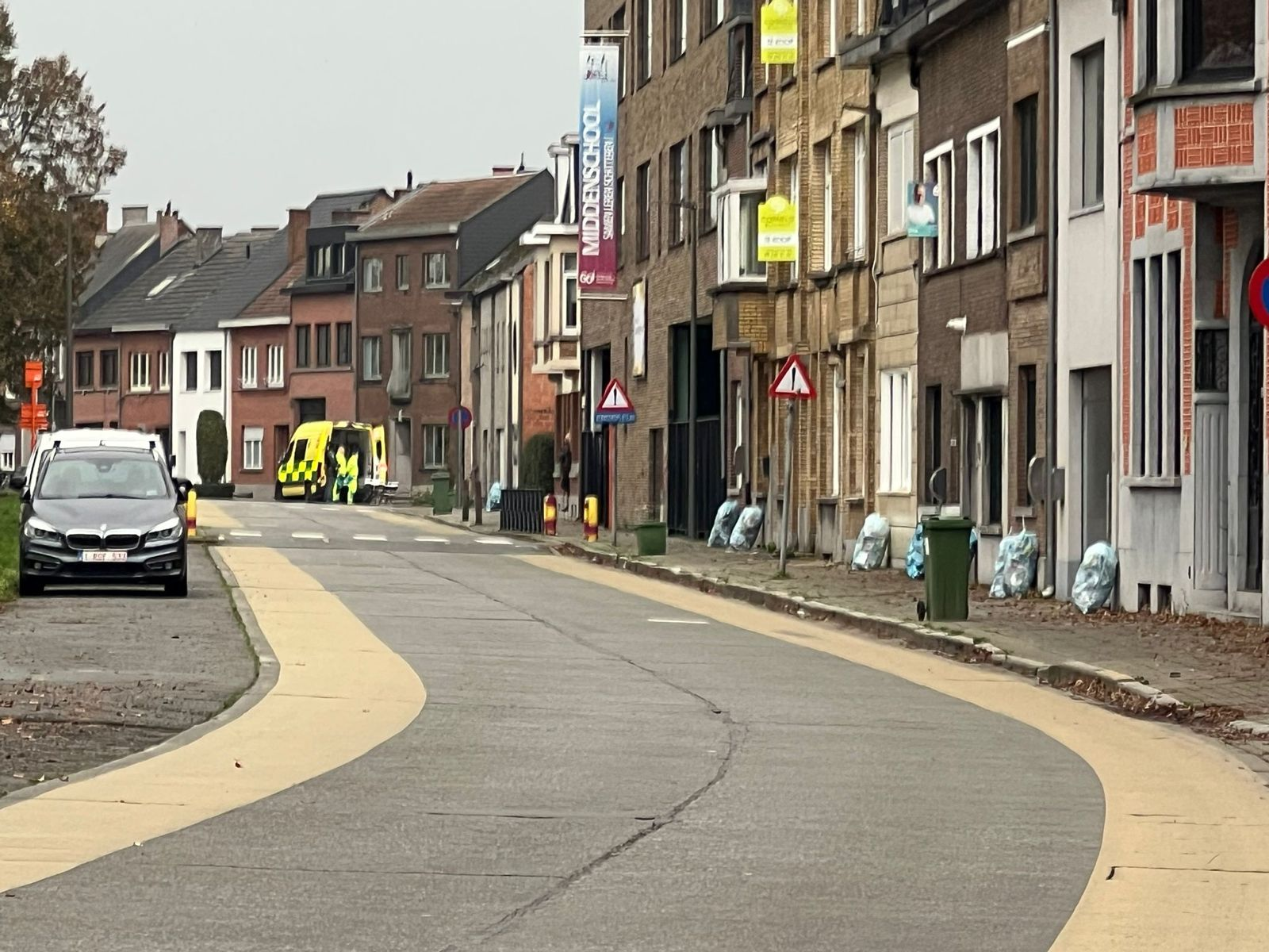 Man verschanste zich in woning Moeder Tiburcestraat