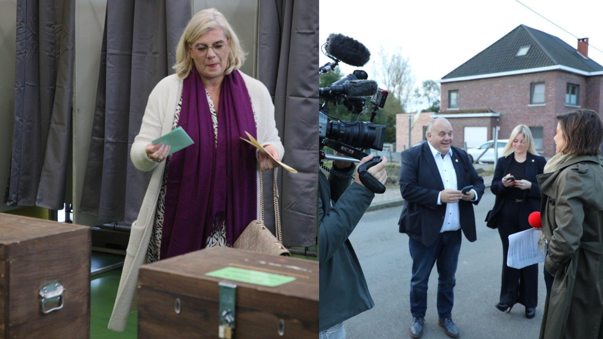 Het begin van een lange verkiezingsdag