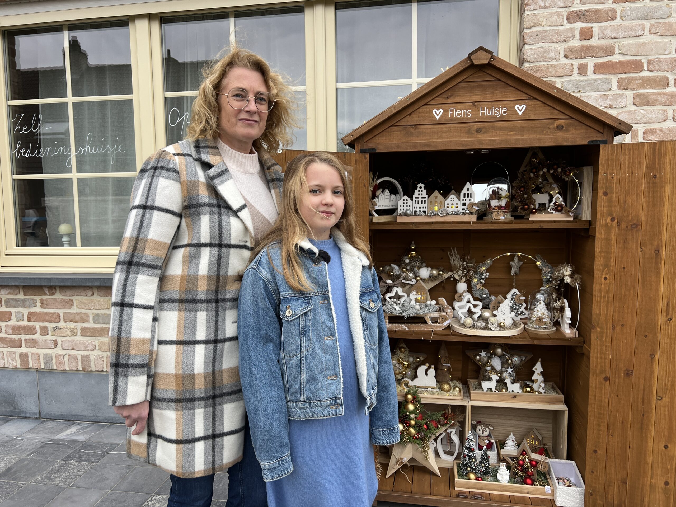 Er is veel moois te zien in het huisje van Fien