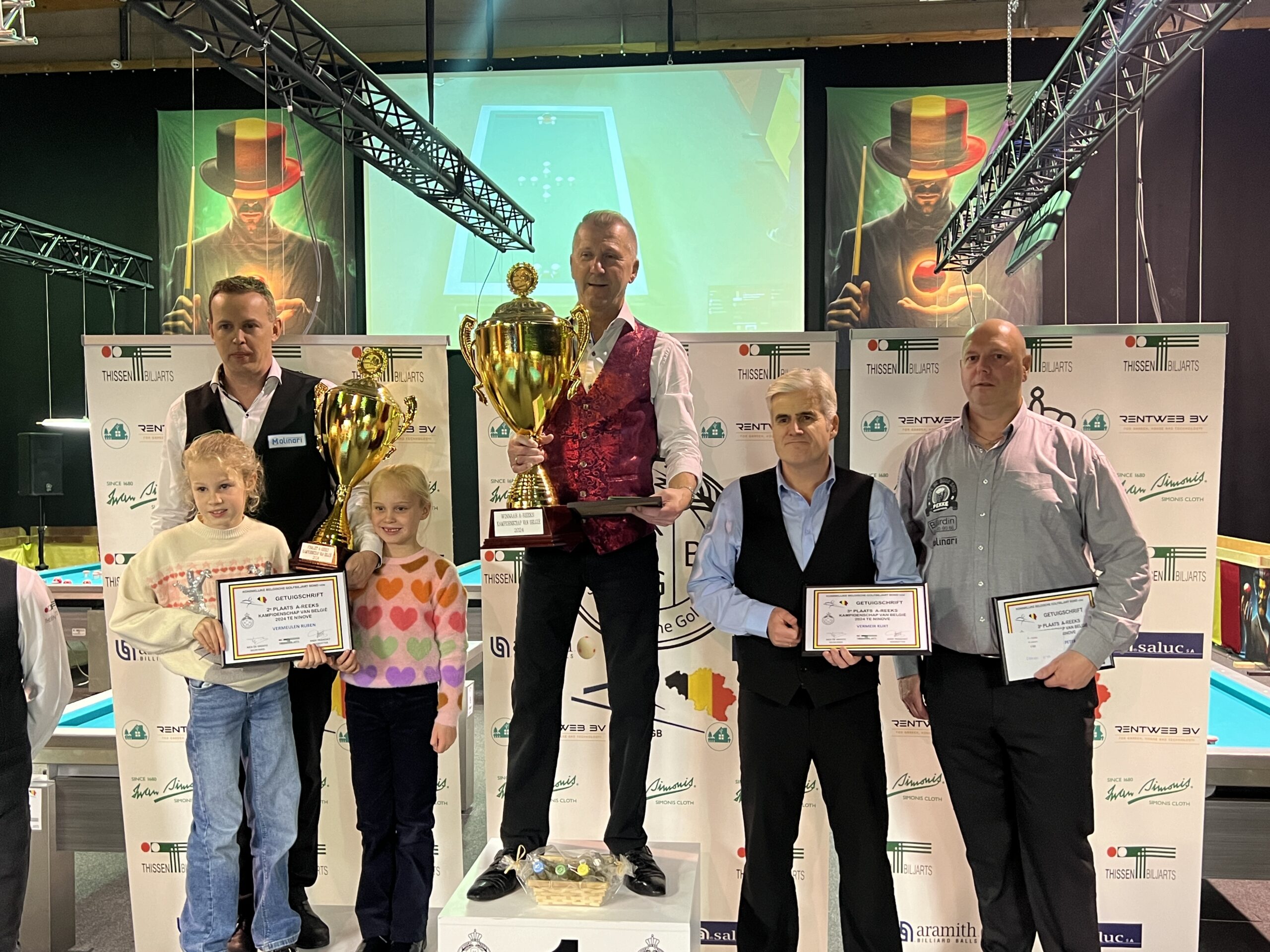 The Mauritz was maand lang epicentrum van Belgisch golfbiljart