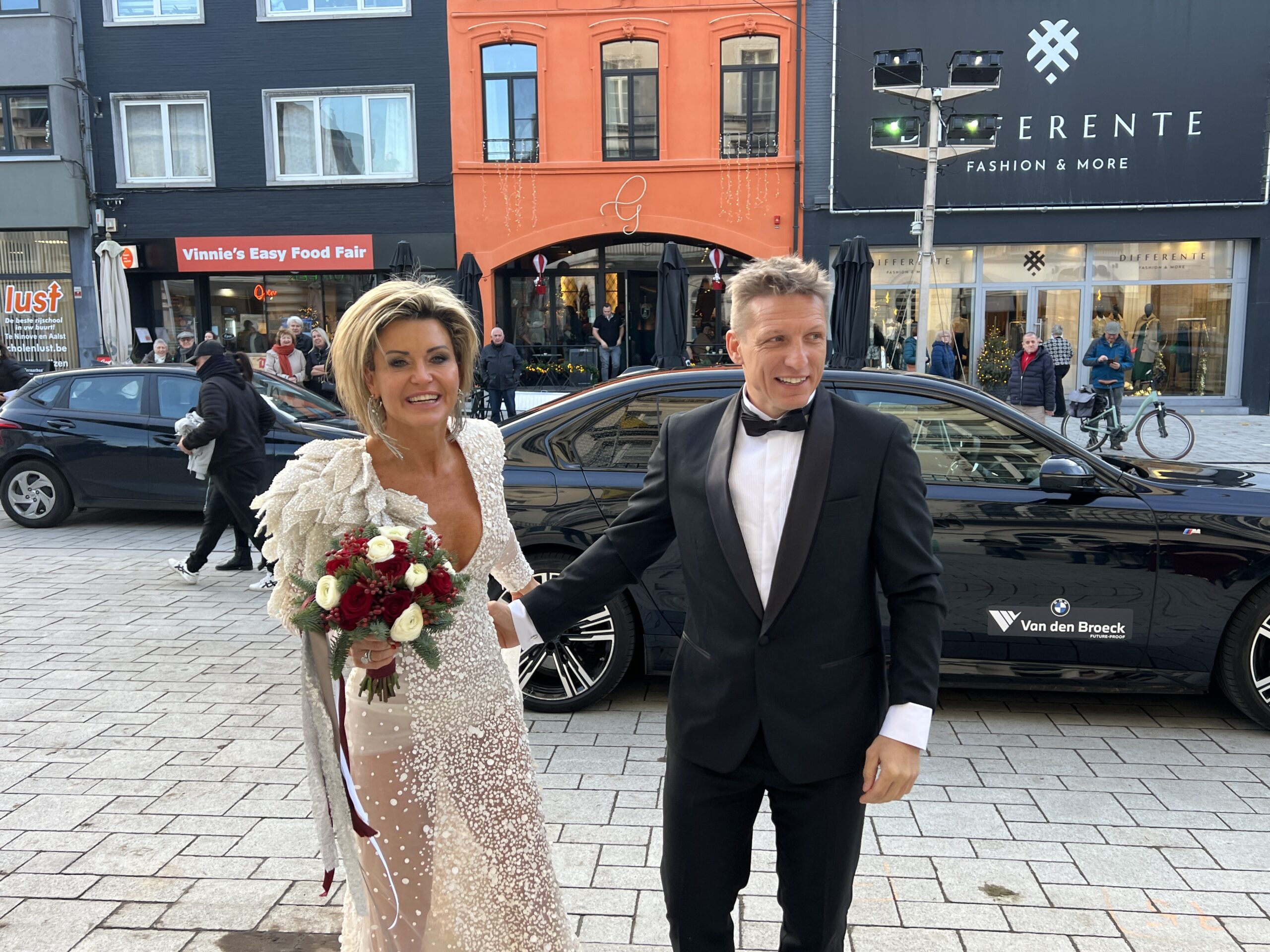 Onze gelukwensen voor Virginie en Wesley