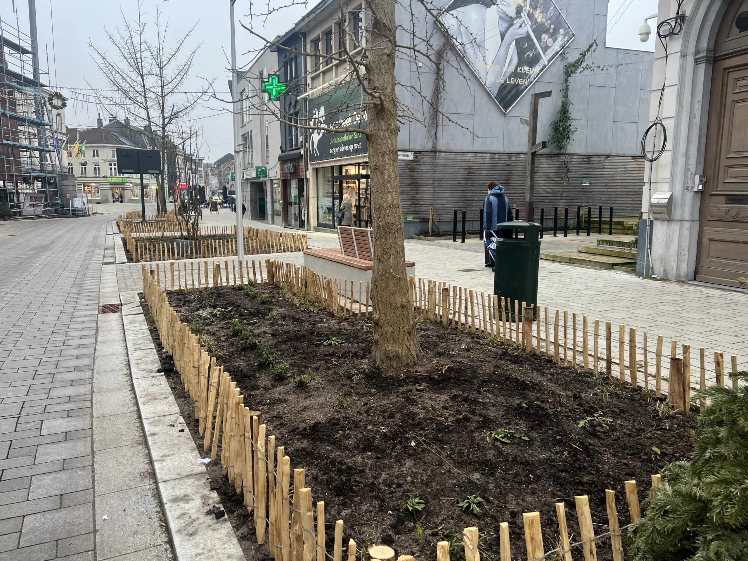 Terug meer parkeervakken in heraanlegde handelskern