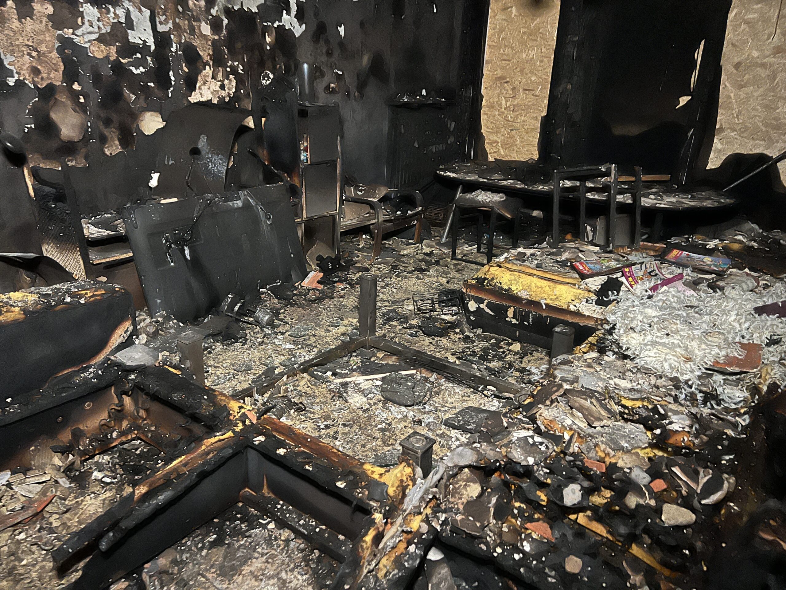 Nathalie beleeft ware nachtmerrie door woningbrand