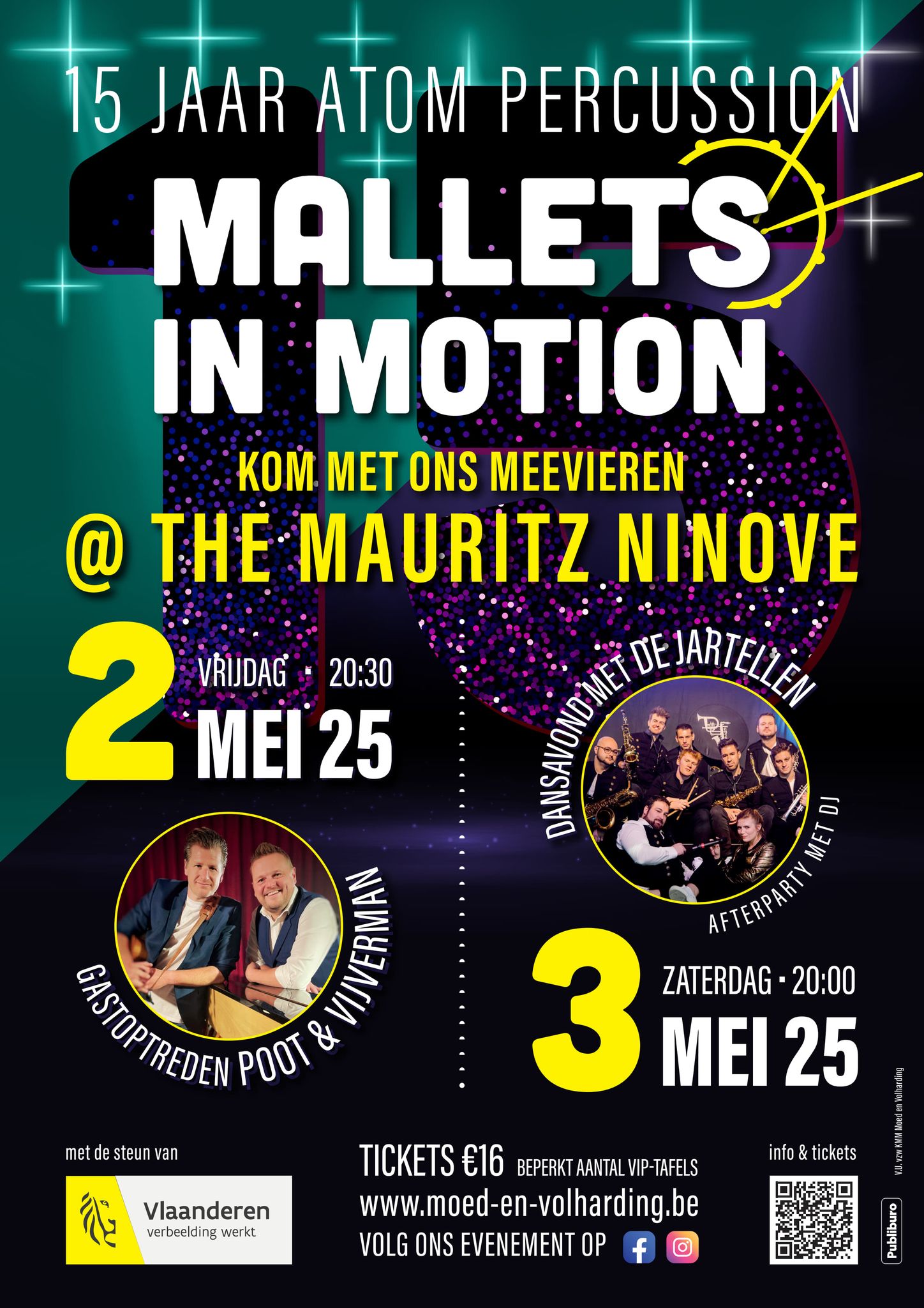 Mallets in Motion: jubileumconcert Atom Percussion