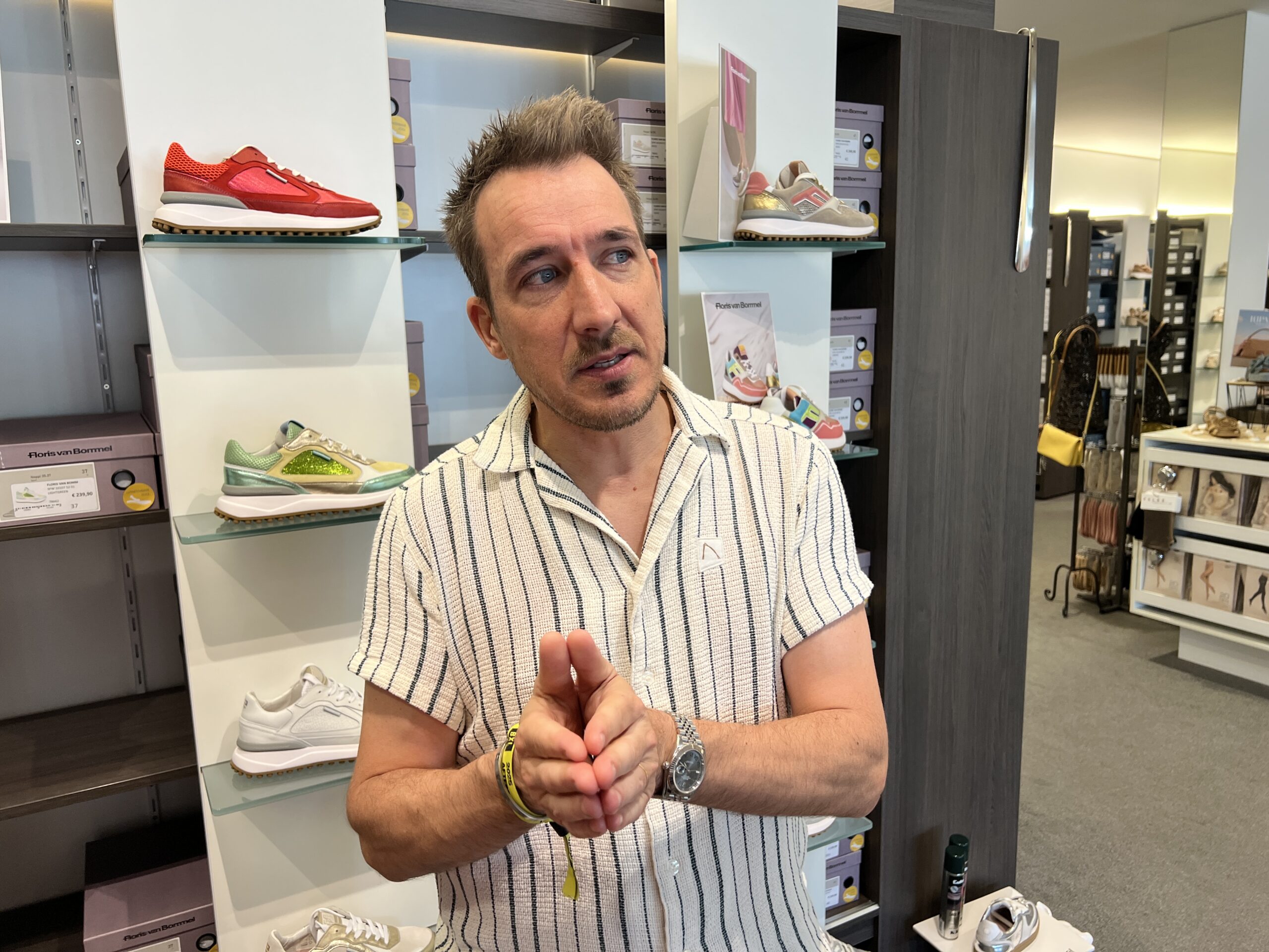 Van politieagent tot podium