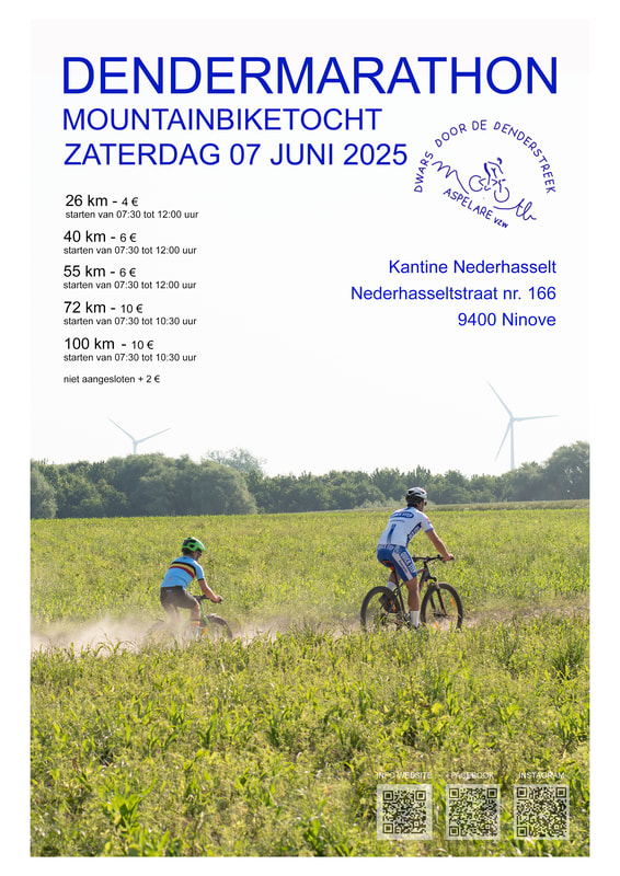 Dendermarathon over 5 prachtige parcours