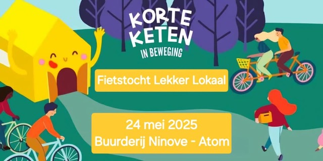 Fietsen en proeven van lokale producten