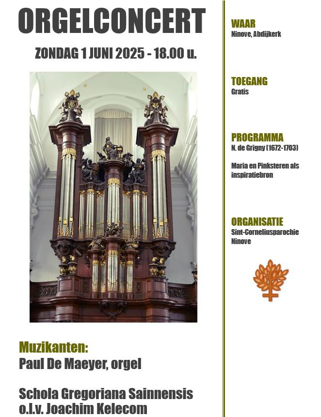 Orgelconcert Abdijkerk