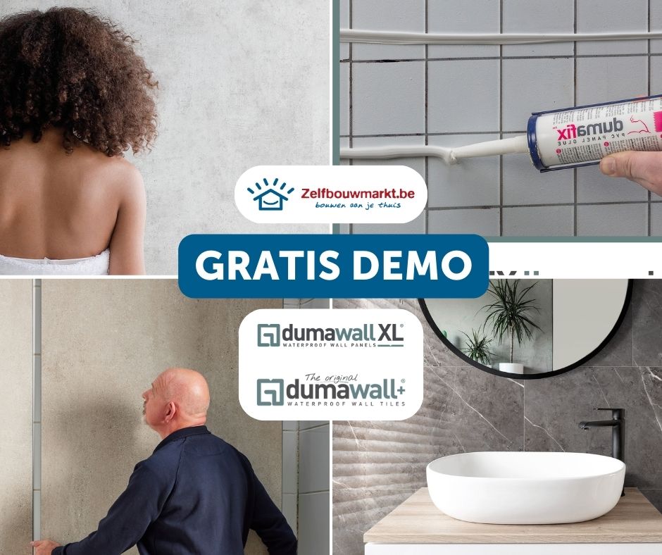 Gratis demo pvc-wandpanelen Dumawall+ en Dumawall XL