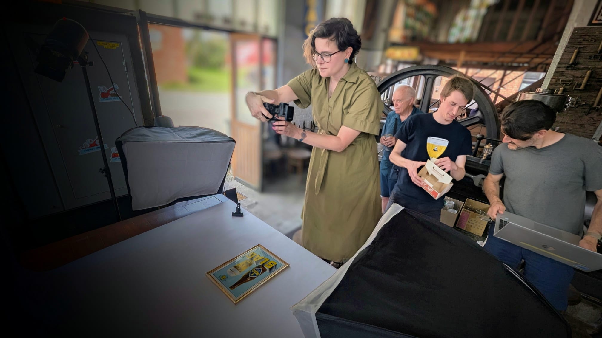 Uitzonderlijke caférelikwieën gespot