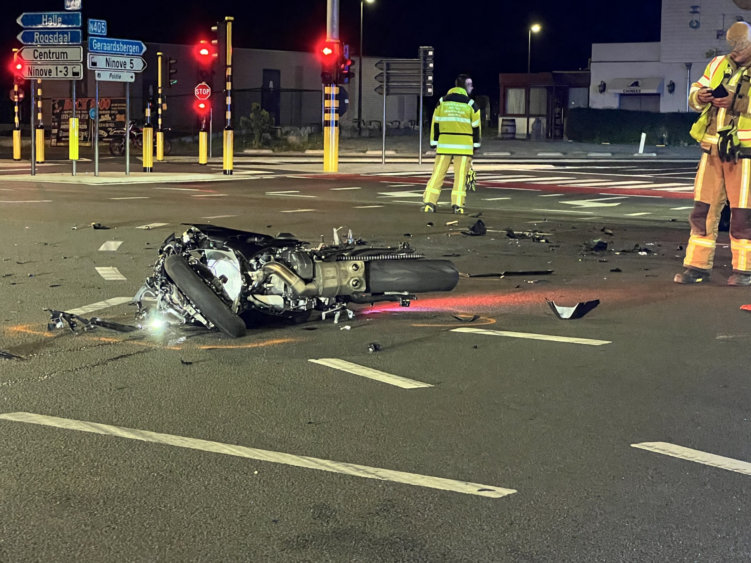 Motorrijder zwaar gewond op kruispunt Den Doorn