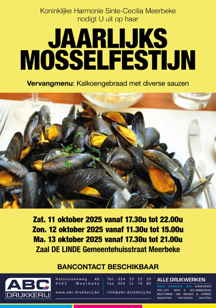 Jaarlijks mosselfestijn