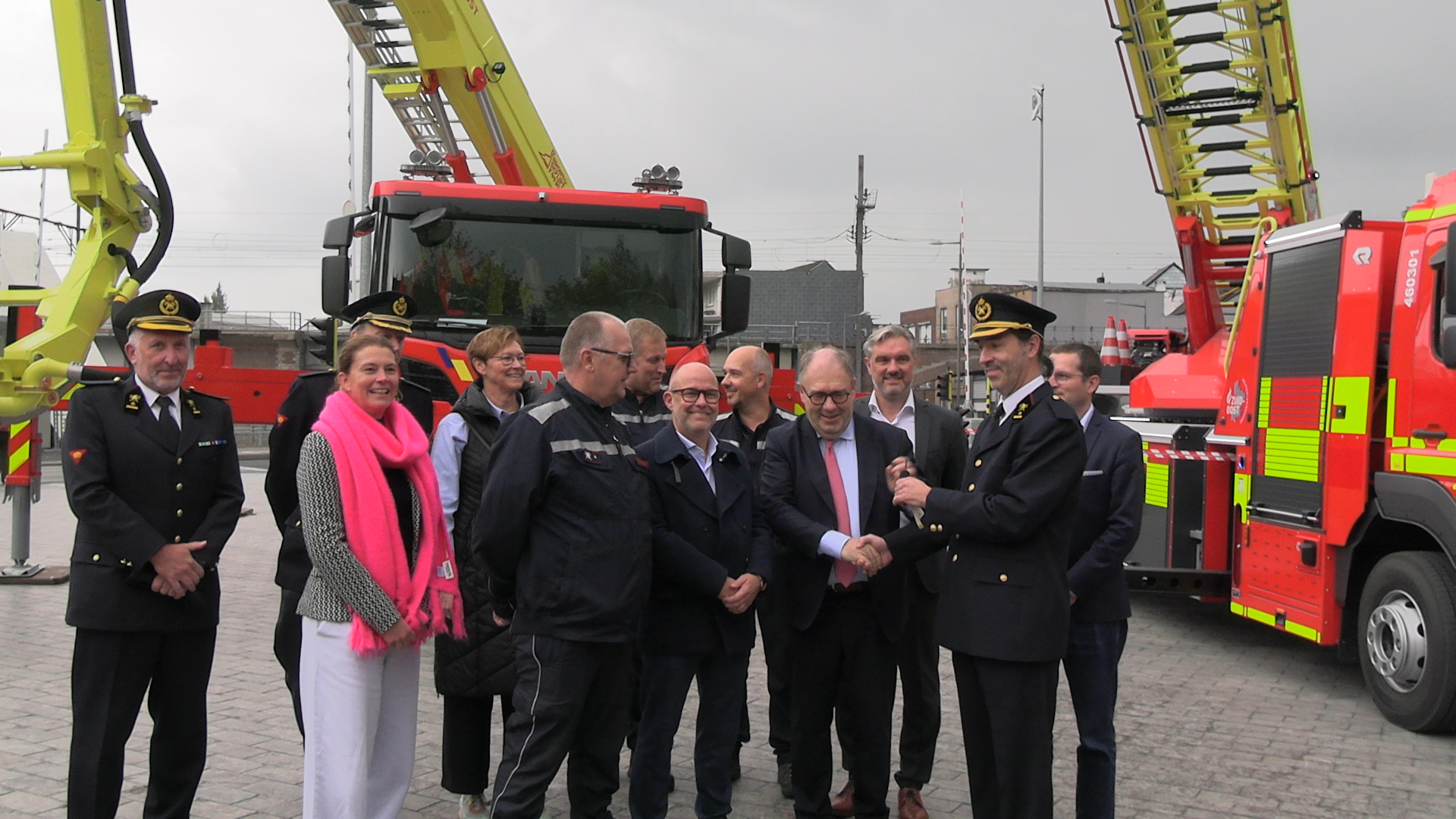 Nieuwe elevator en ladderwagen versterken Hulpverleningszone Zuid-Oost