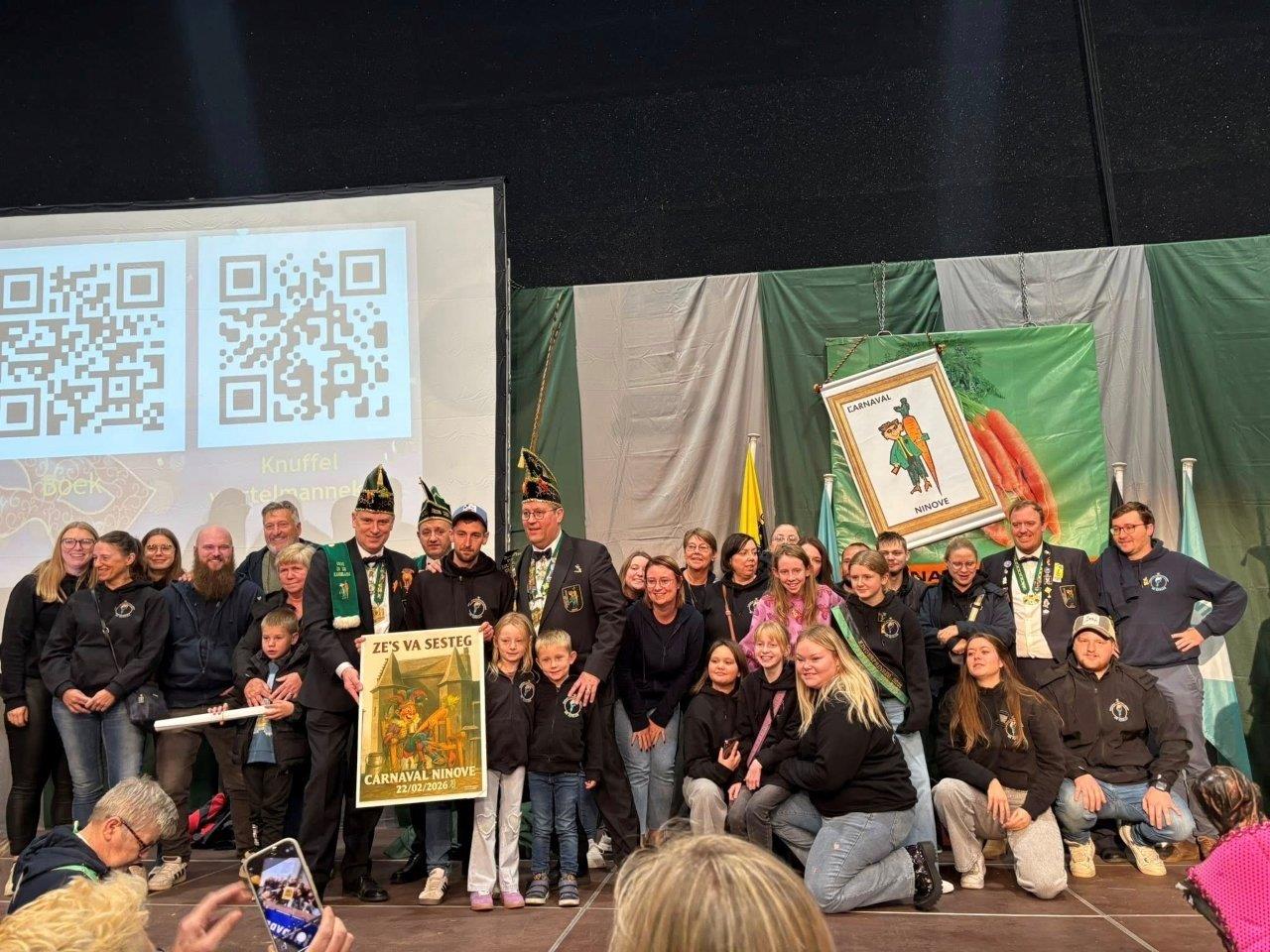 Aftellen naar nieuw carnavalsjaar met nieuwe affiche