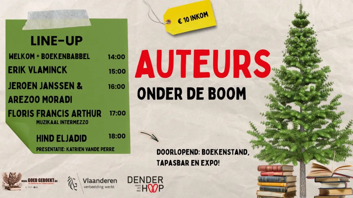 Boekennamiddag ‘Auteurs onder de Boom’
