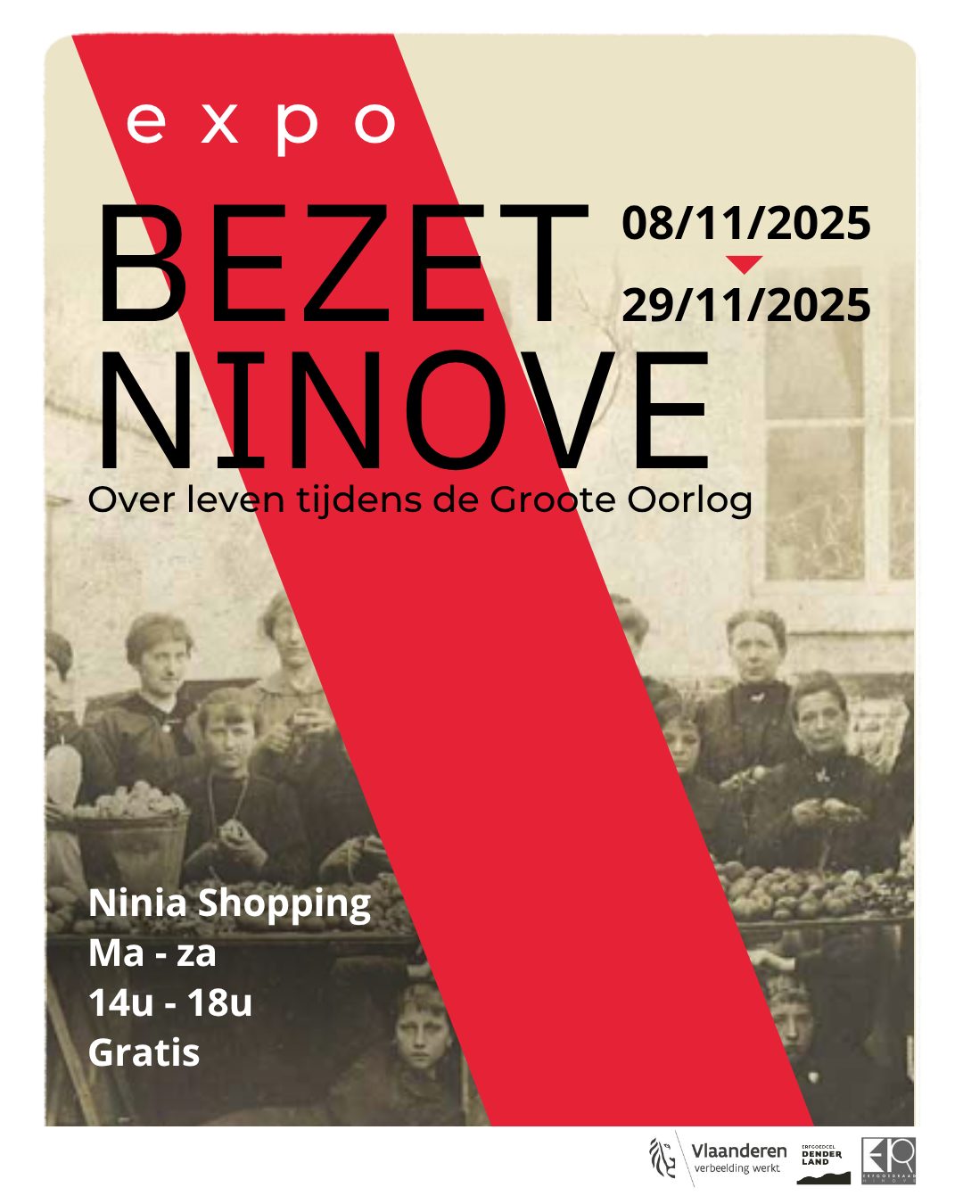Expo ‘Bezet Ninove’ in Ninia Shopping