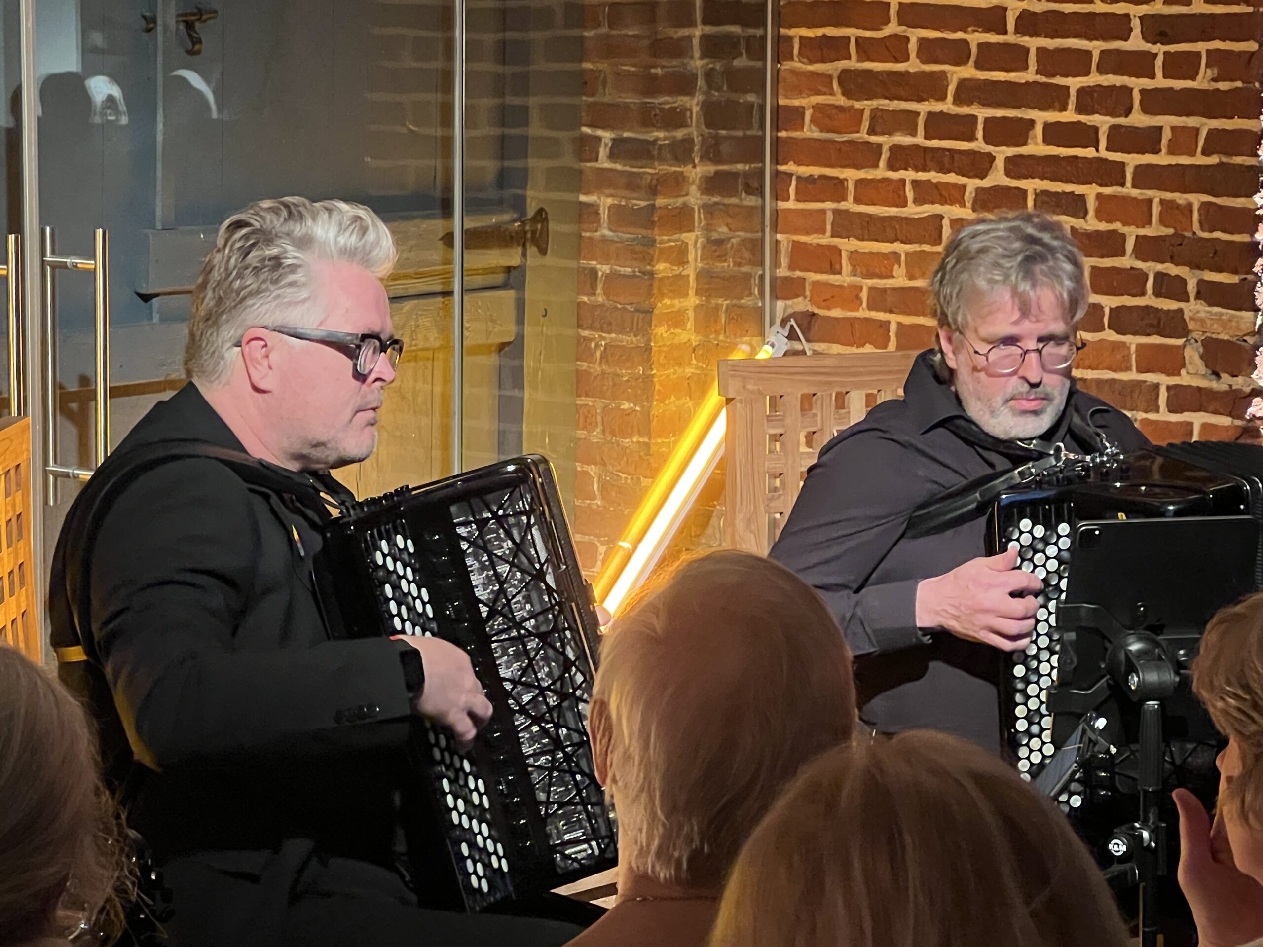 Accordeonvirtuozen in de Pastorie