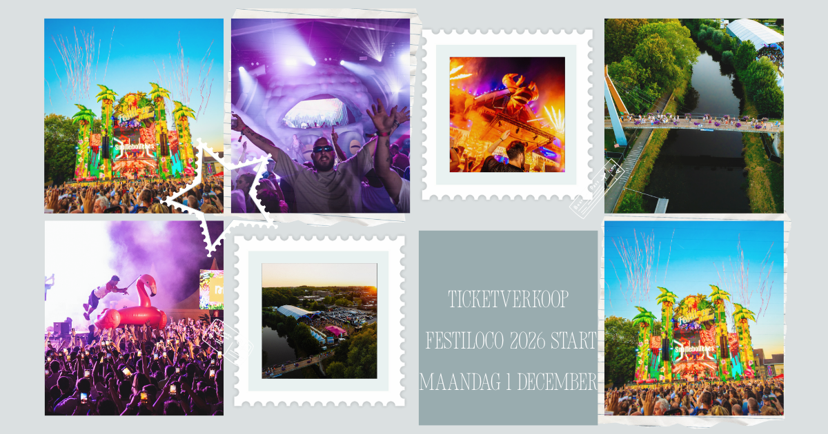 Ticketverkoop Festiloco 2026 start maandag 1 december
