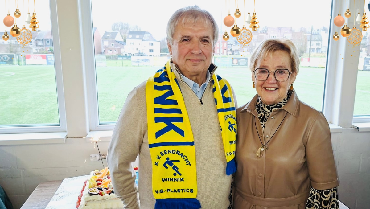Voorzitter Freddy Heymans neemt afscheid bij Eendracht Winnik