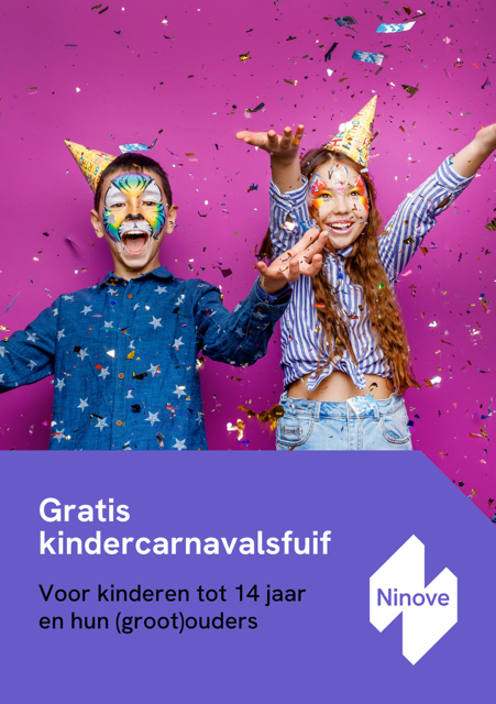 Kindercarnavalsfuif in De Krasjel