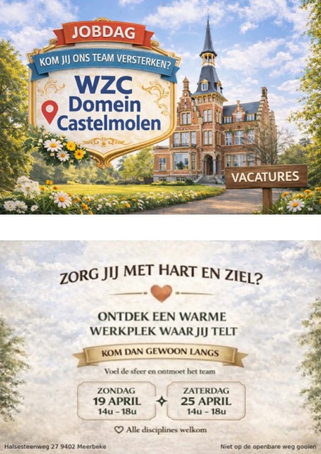 Jobdag wzc Castelmolen