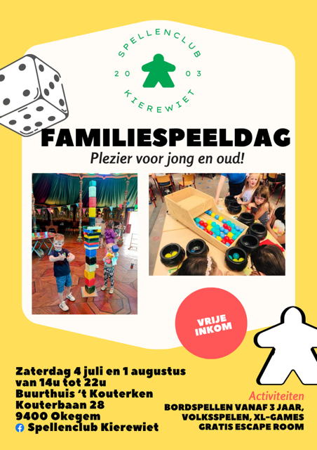 Familiespeeldagen Kierewiet