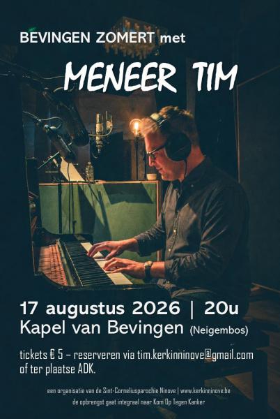 ‘Bevingen Zomert’ met 'Meneer Tim'