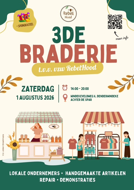 Braderie voor Rebel Hood