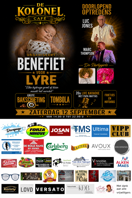 Benefiet voor Lyre