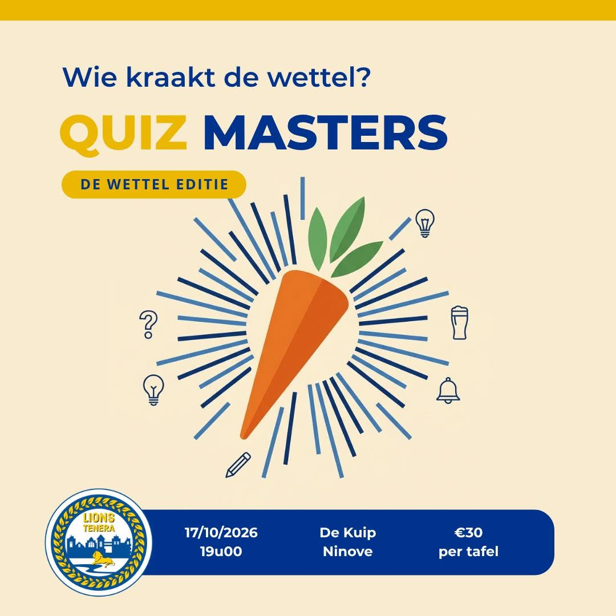 Quiz Masters – De Wettel Editie