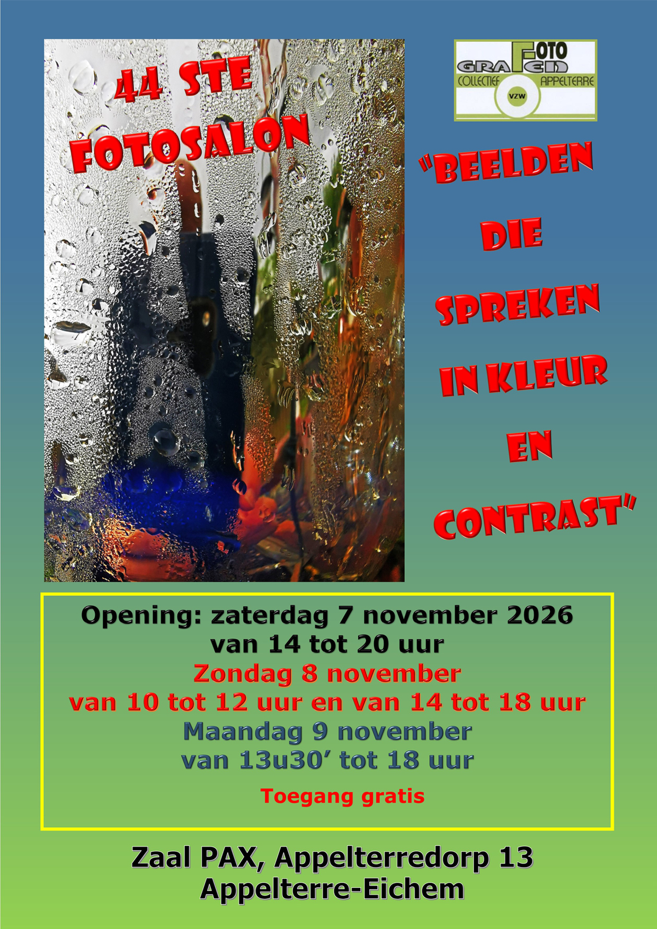 Hedendaagse fotografie in kleur en contrast